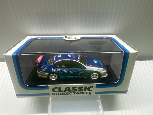 Classic carlectables 1/64 FORD FALCON BA Dick Johnson Racing SETON #18 WESTPOINT