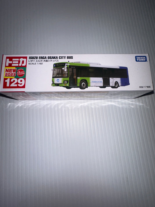 Tomica Takara Tomy Isuzu Erga Osaka City Bus no129