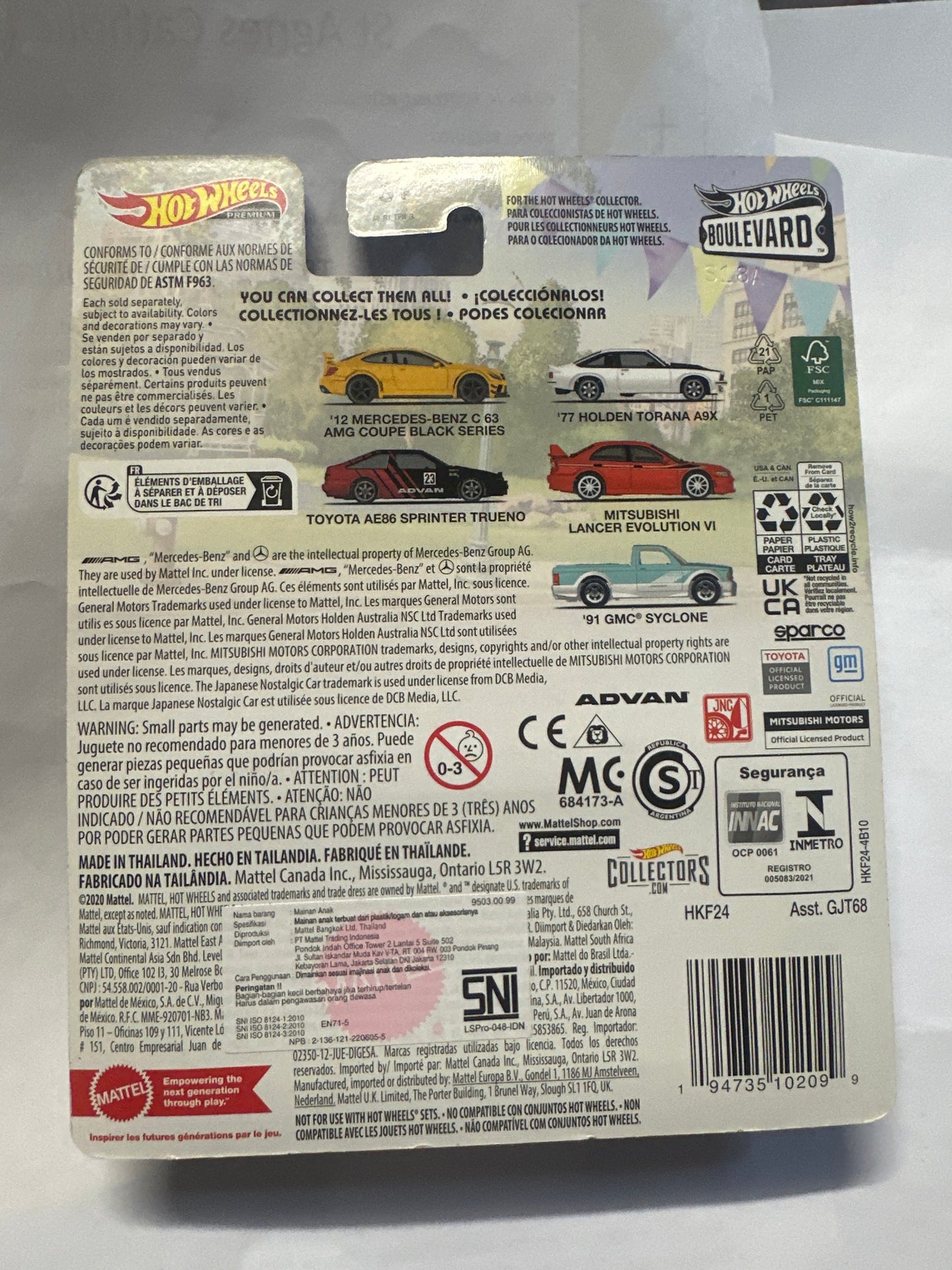 2023 Hot Wheels Premium Boulevard ’91 GMC SYCLONE