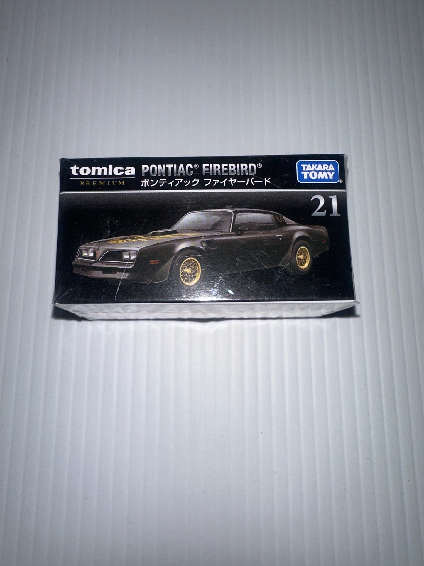 Tomica Premium Pontiac Firebird black new no22 1.67