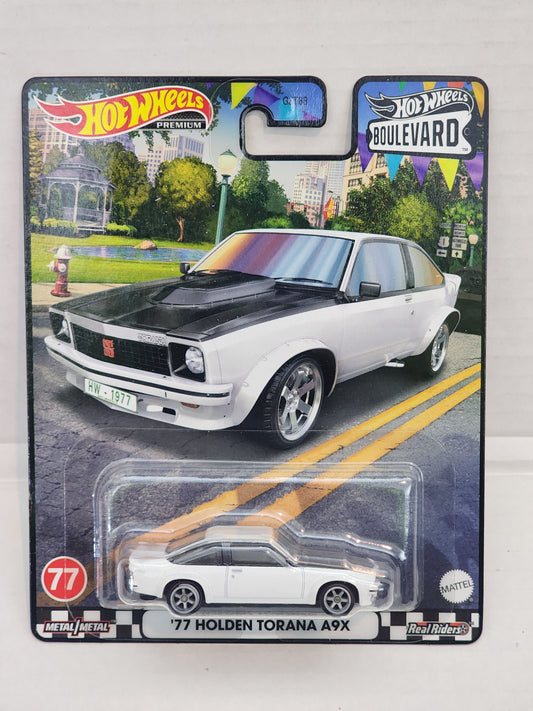 Hot wheels Premium Boulevard 77 Holden Torana A9X No.77