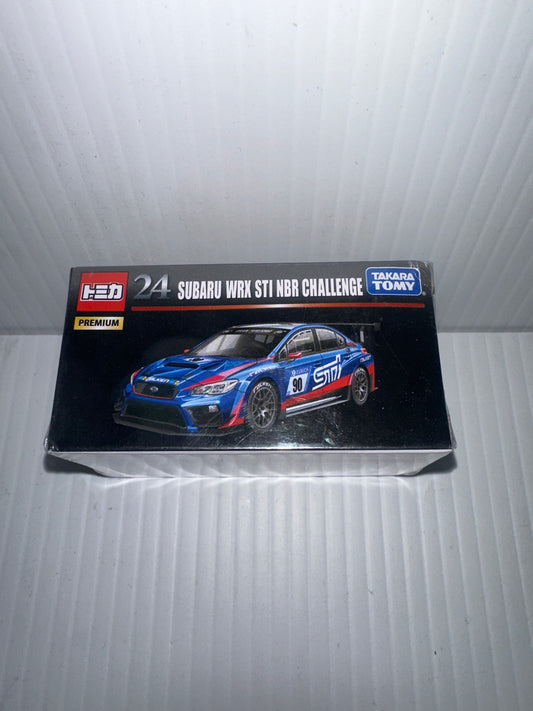 Tomica Premium Subaru WRX STI NBR challenge 1.62 blue new no 24