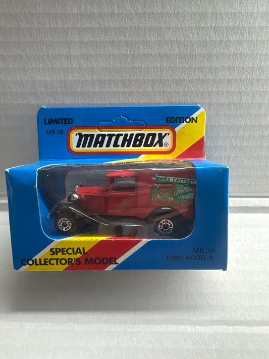 Matchbox MB 38 Ford model A Manx cattery original box great condition