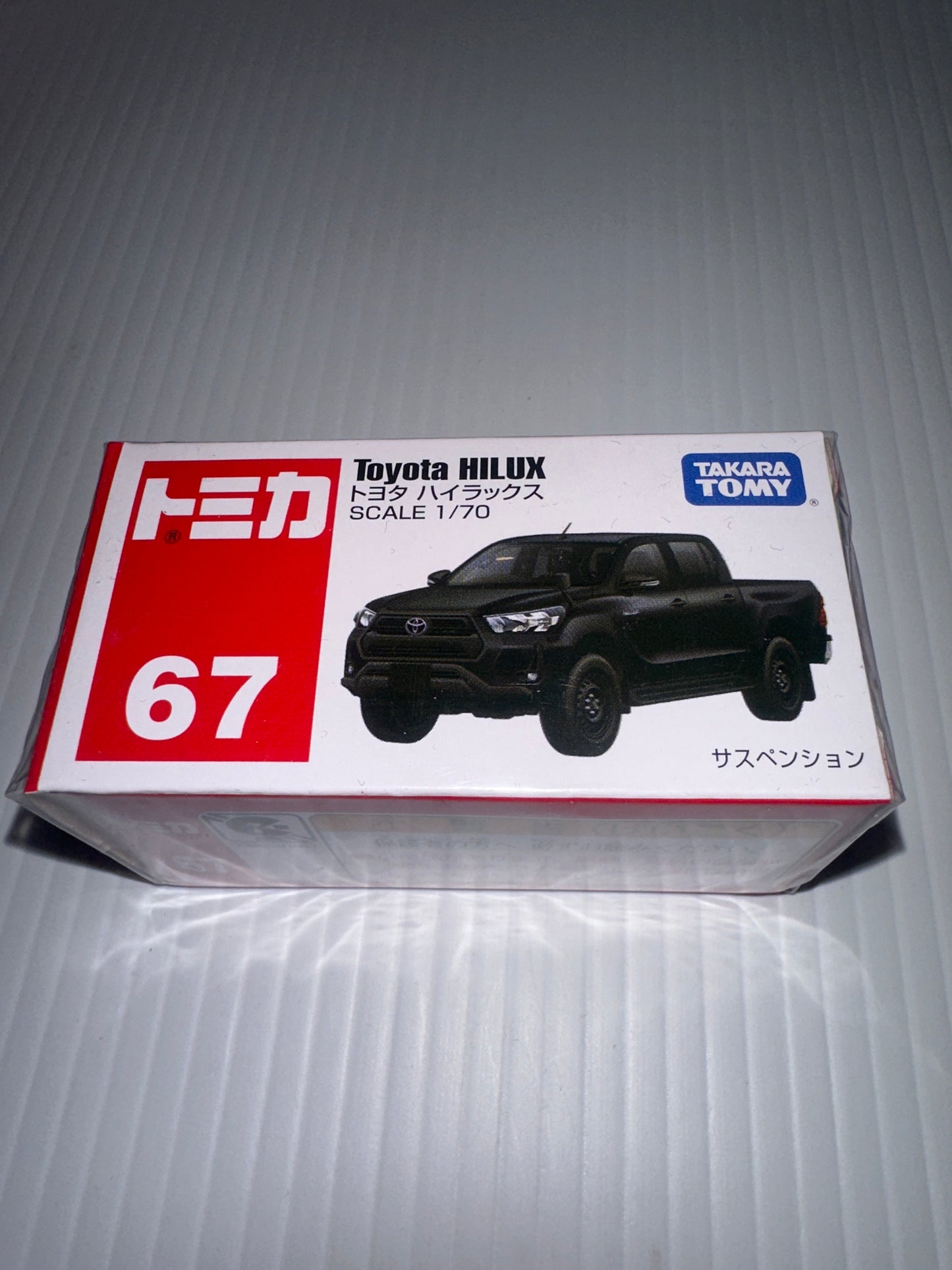 Tomica Takara Tomy Toyota black HILUX 1.70 no67