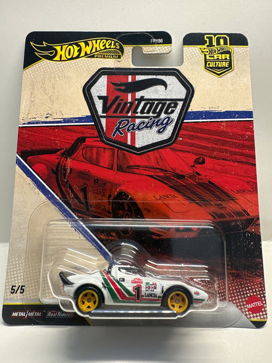 Hot Wheels Premium Vintage Racing 1:64 Die-Cast Lancia Stratos
