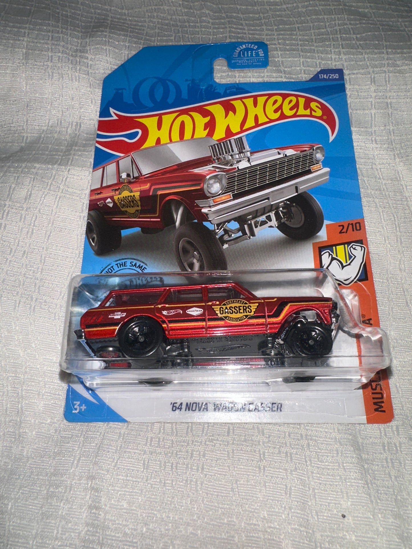 Hot Wheels '64 Nova Wagon Gasser Muscle Mania 2/10