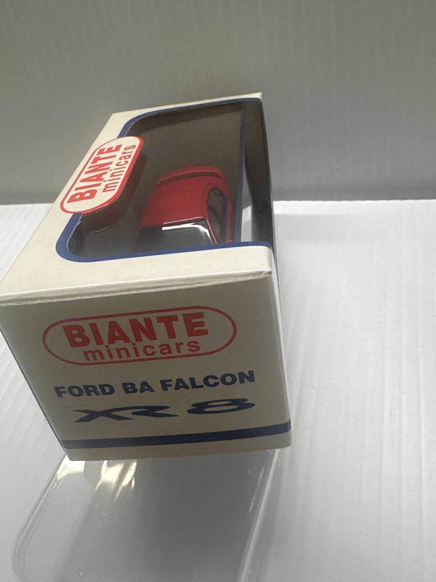 1:64 Biante Ford BA Falcon XR8 Sedan in red