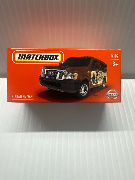 Matchbox - 2022 Power Grabs Nissan NV Van 1/102