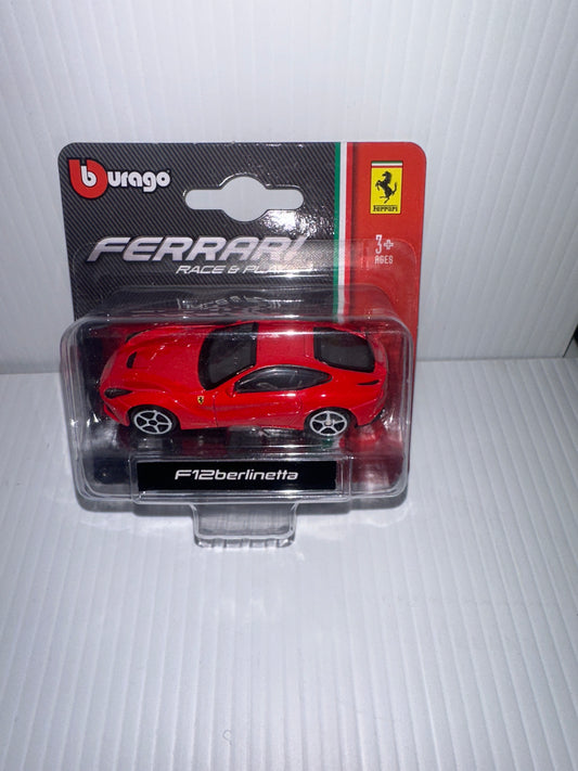 Burago Ferrari F12 berlinetta race and play