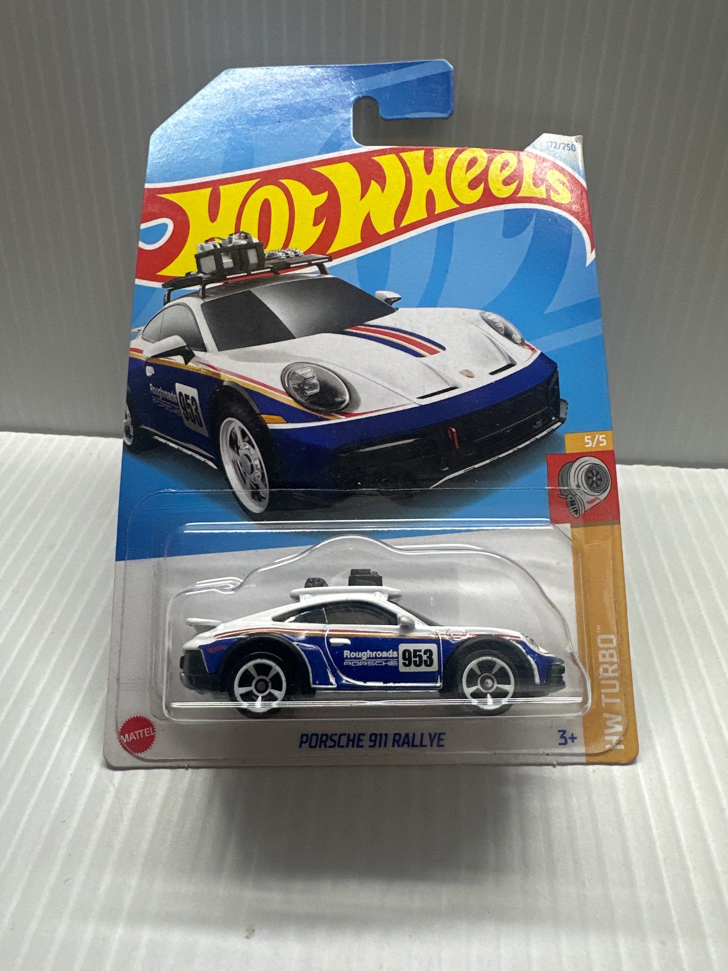 2024 HOT WHEELS PORSCHE 911 RALLYE ROUGHWOODS VHTF HW TURBO 172/250