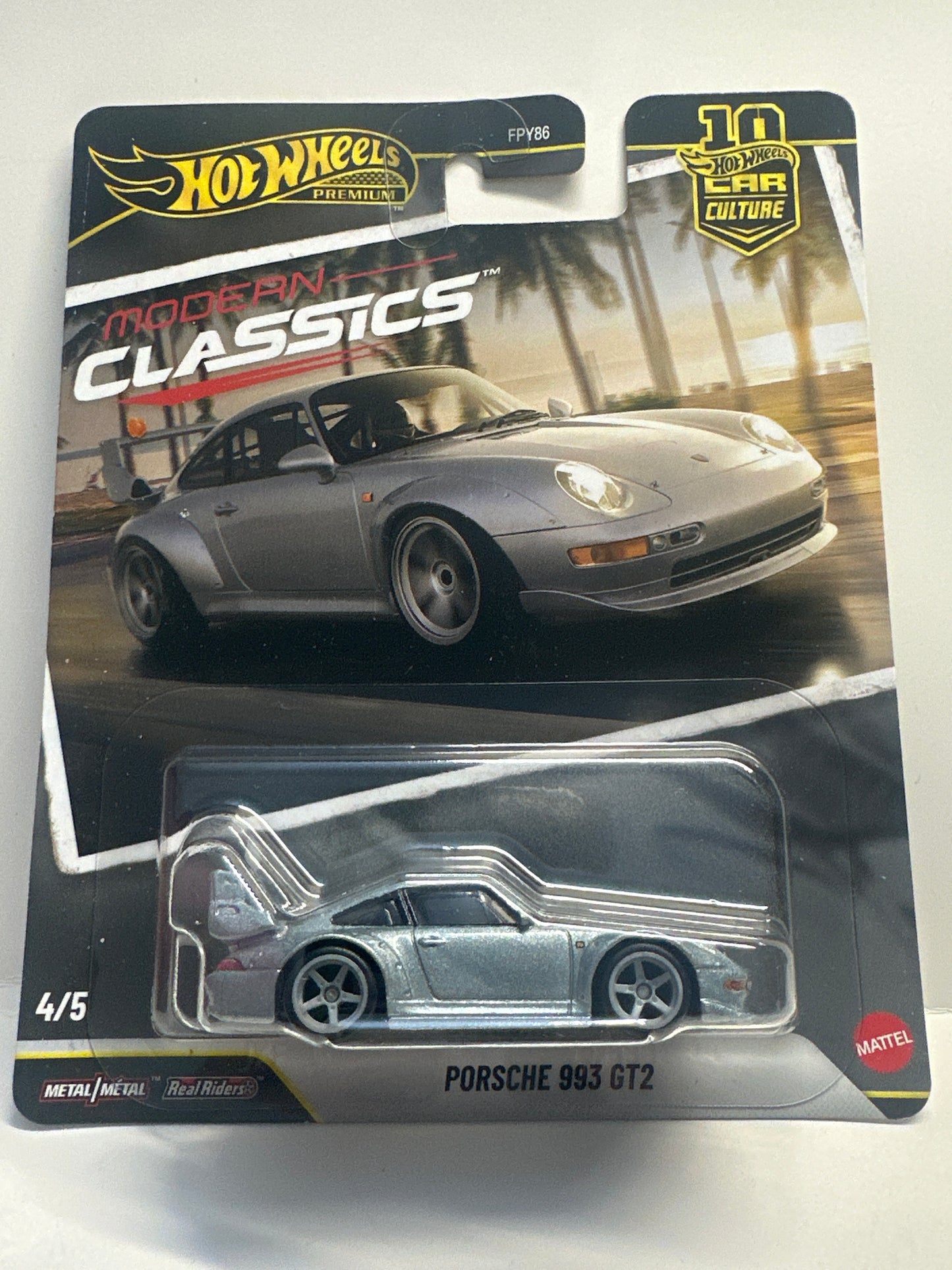 Hot Wheels 2026 Modern Classics Porsche 993 GT2 Premium Car Culture