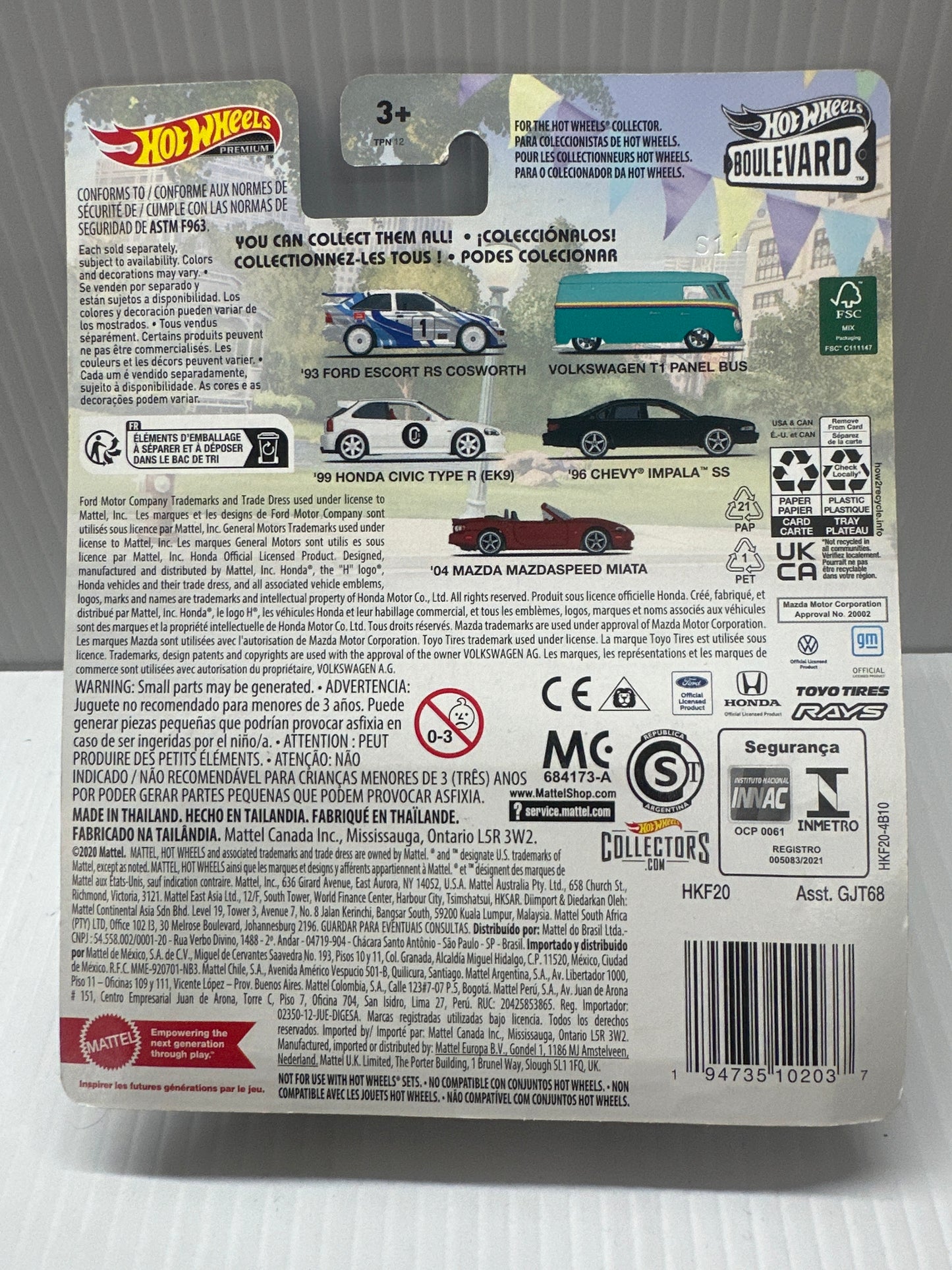 Hot Wheels Boulevards Black 96 Chevy Impala SS #74