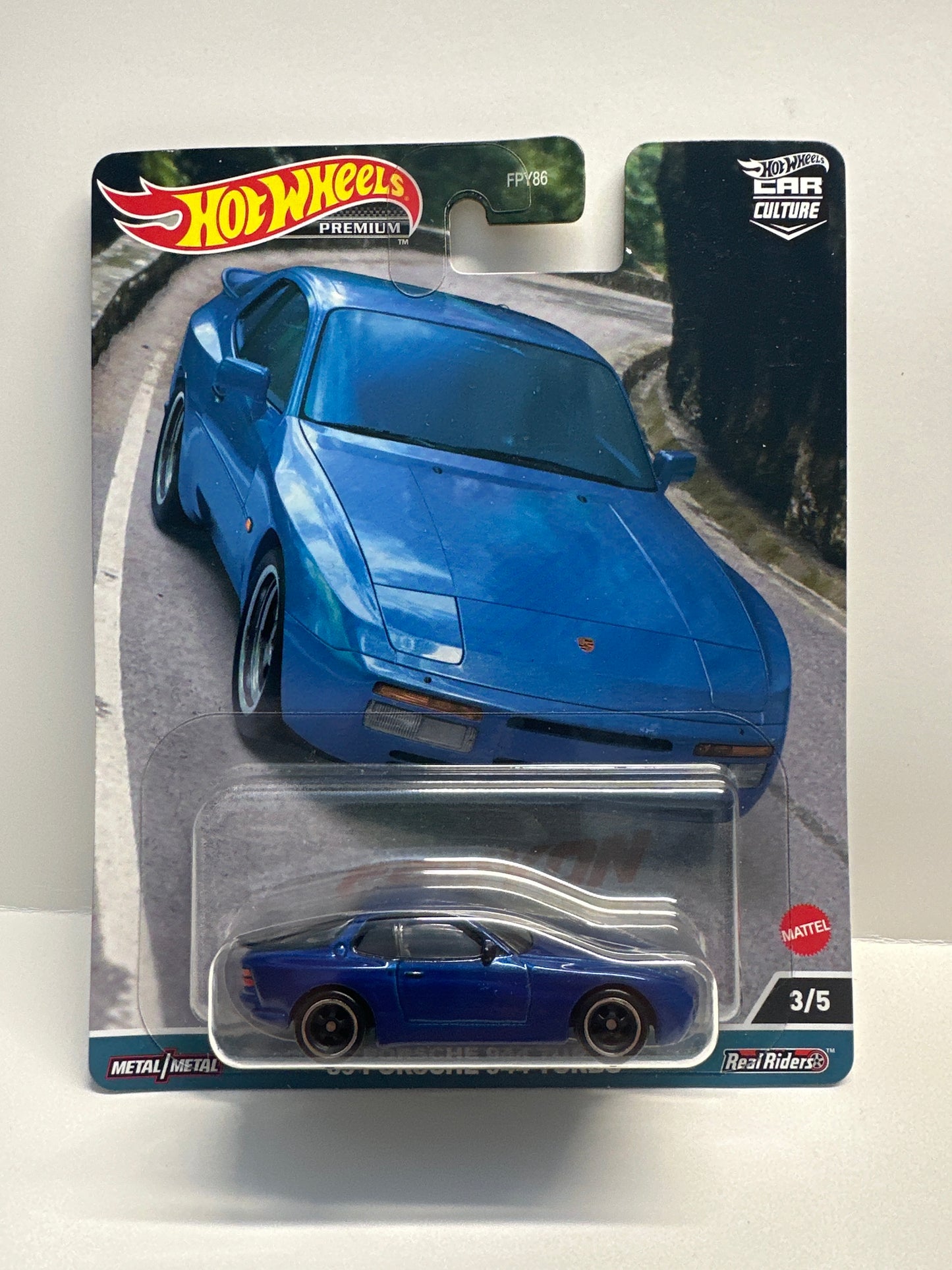 2023 HOT WHEELS '89 Porsche 944 TURBO 3/5 CAR CULTURE