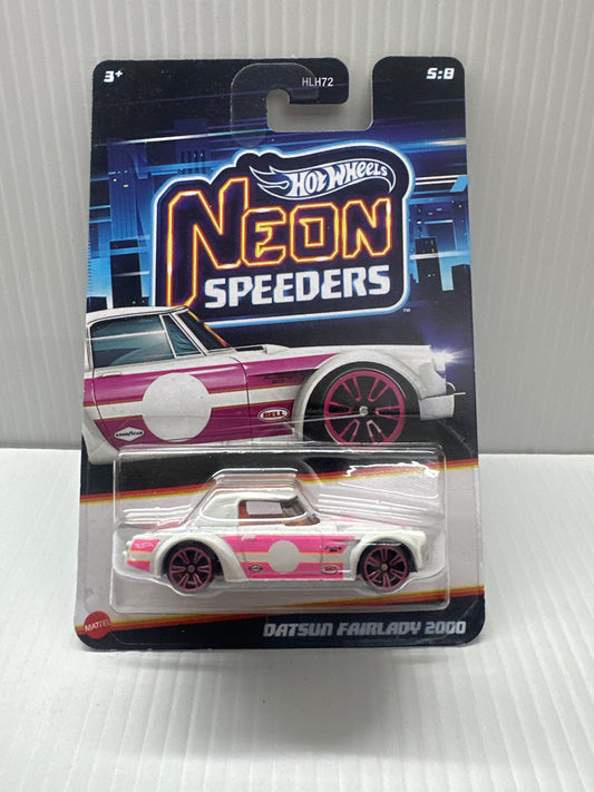 NEW 2025 Hot Wheels Neon Speeders Datsun Fairlady 2000