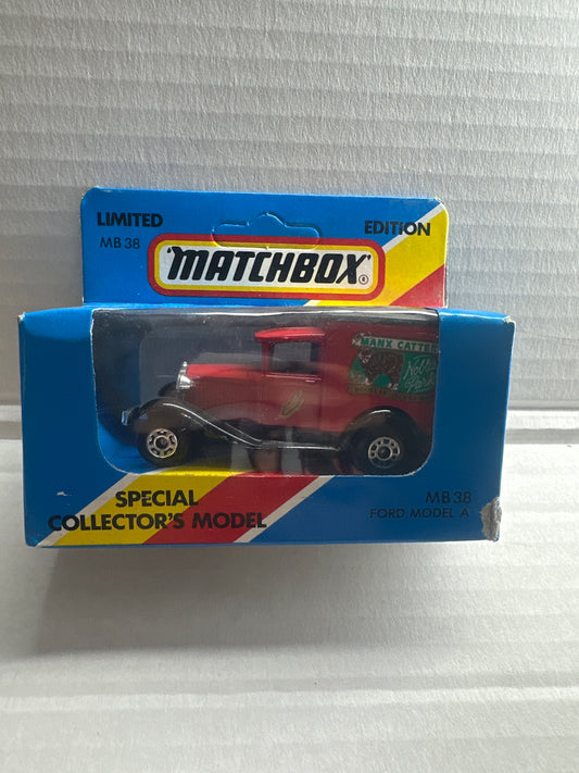 Matchbox MB 38 Ford model A Manx cattery original box