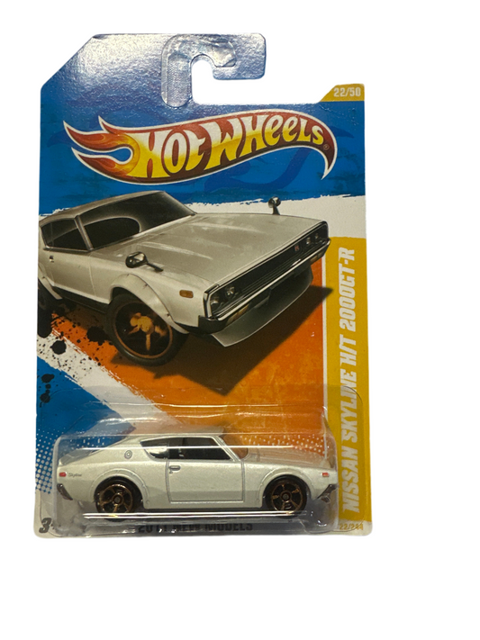 Hot Wheels 2011 #22 New Models #22 Nissan Skyline H/T 2000GT-R