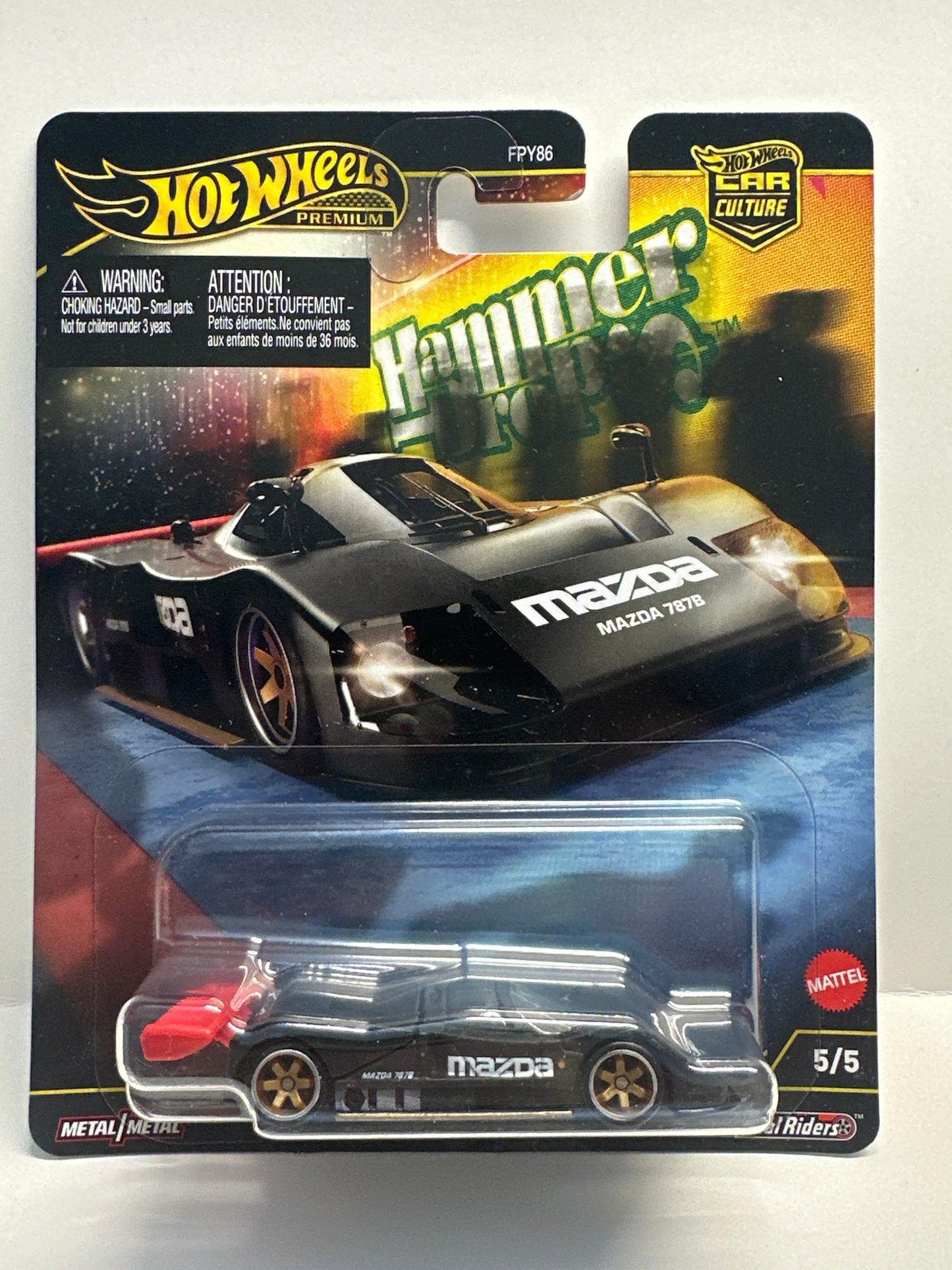 2025 HOT WHEELS Hammer Drop MAZDA 787B Car Culture Premium