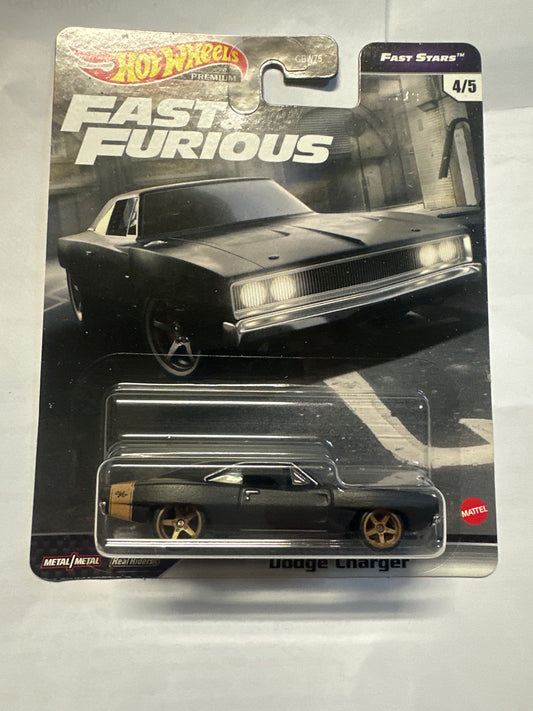 Hot Wheels Premium Fast & Furious fast Stars Dodge Charger 4/5