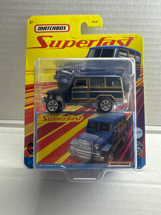 Matchbox Superfast 1962 Willys Jeep Wagon