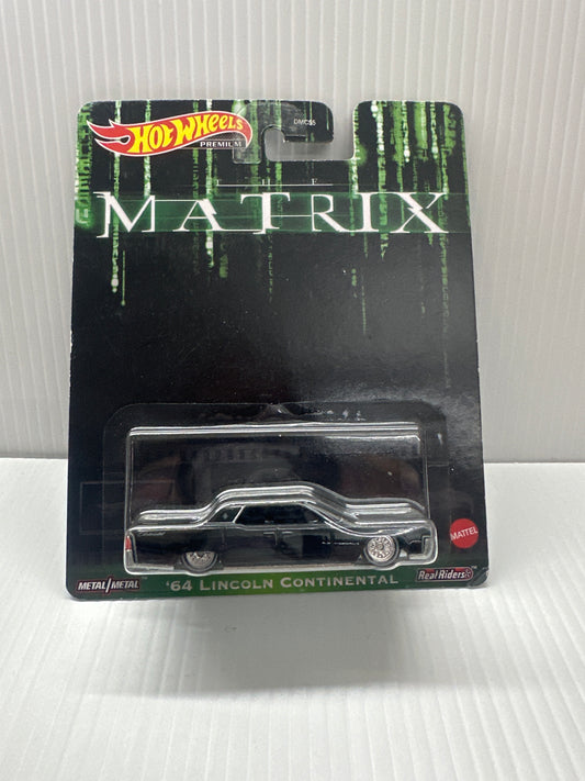 Hot Wheels Premium / '64 Lincoln Continental / Pop Culture THE MATRIX.
