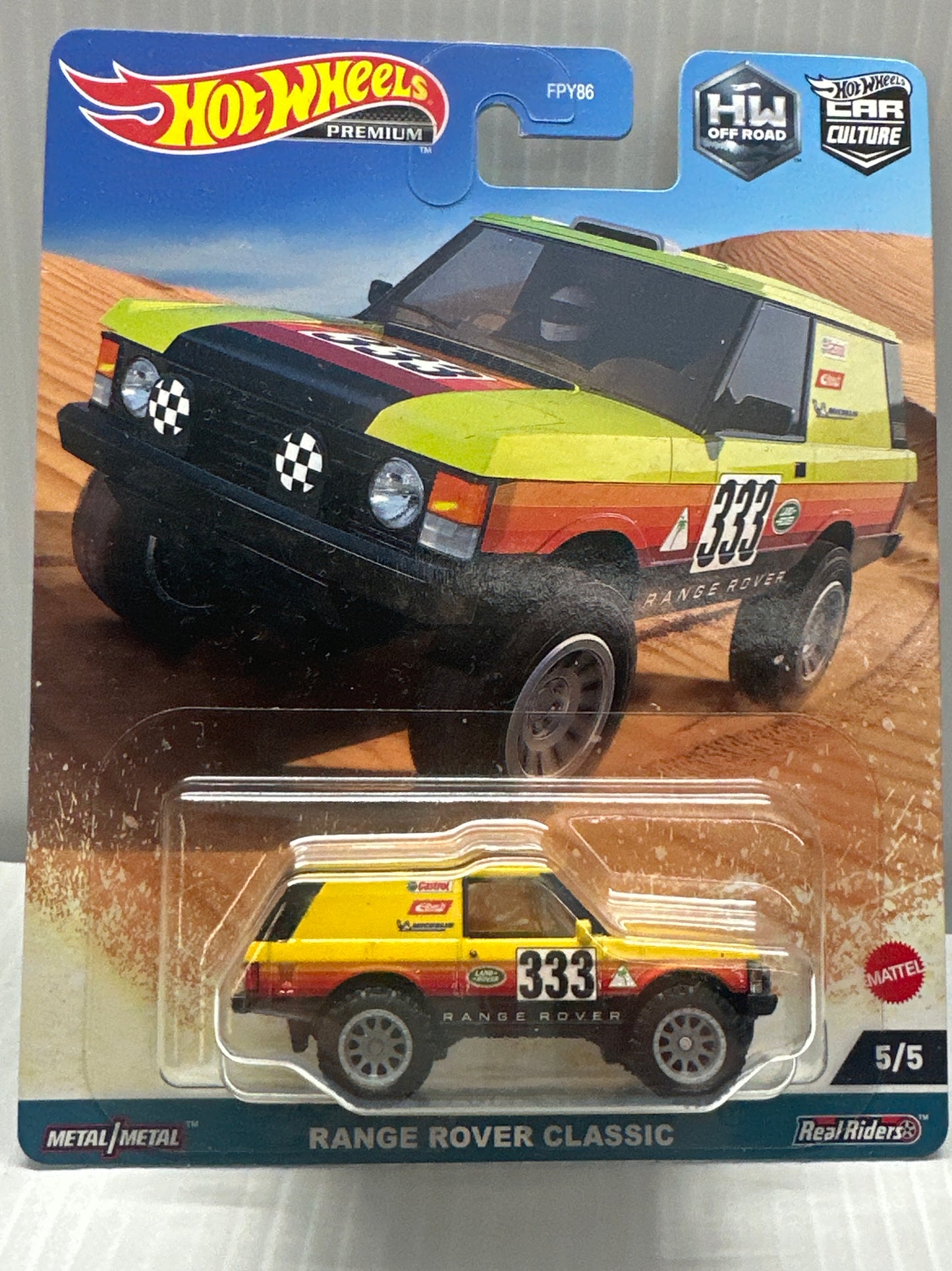 2023 HOT WHEELS Car Culture - Range Rover Classic (HW Off Road)