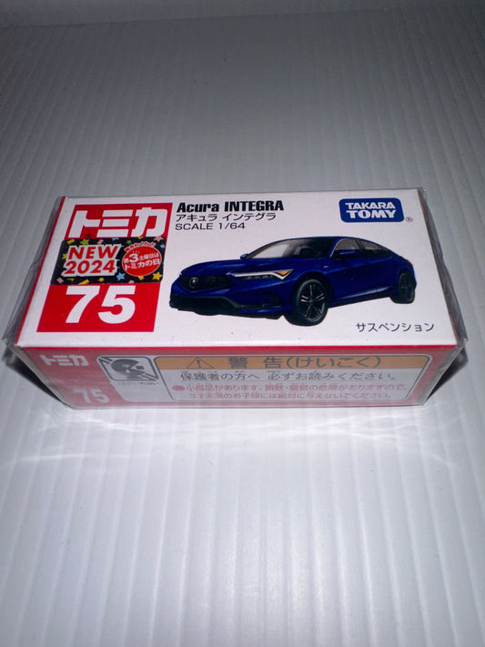 Tomica Takara Tomy Acura Integra blue 1.64 no75