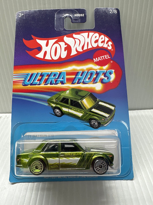 Hot Wheels Ultra Hots 71 Datsun 510 Diecast Car New