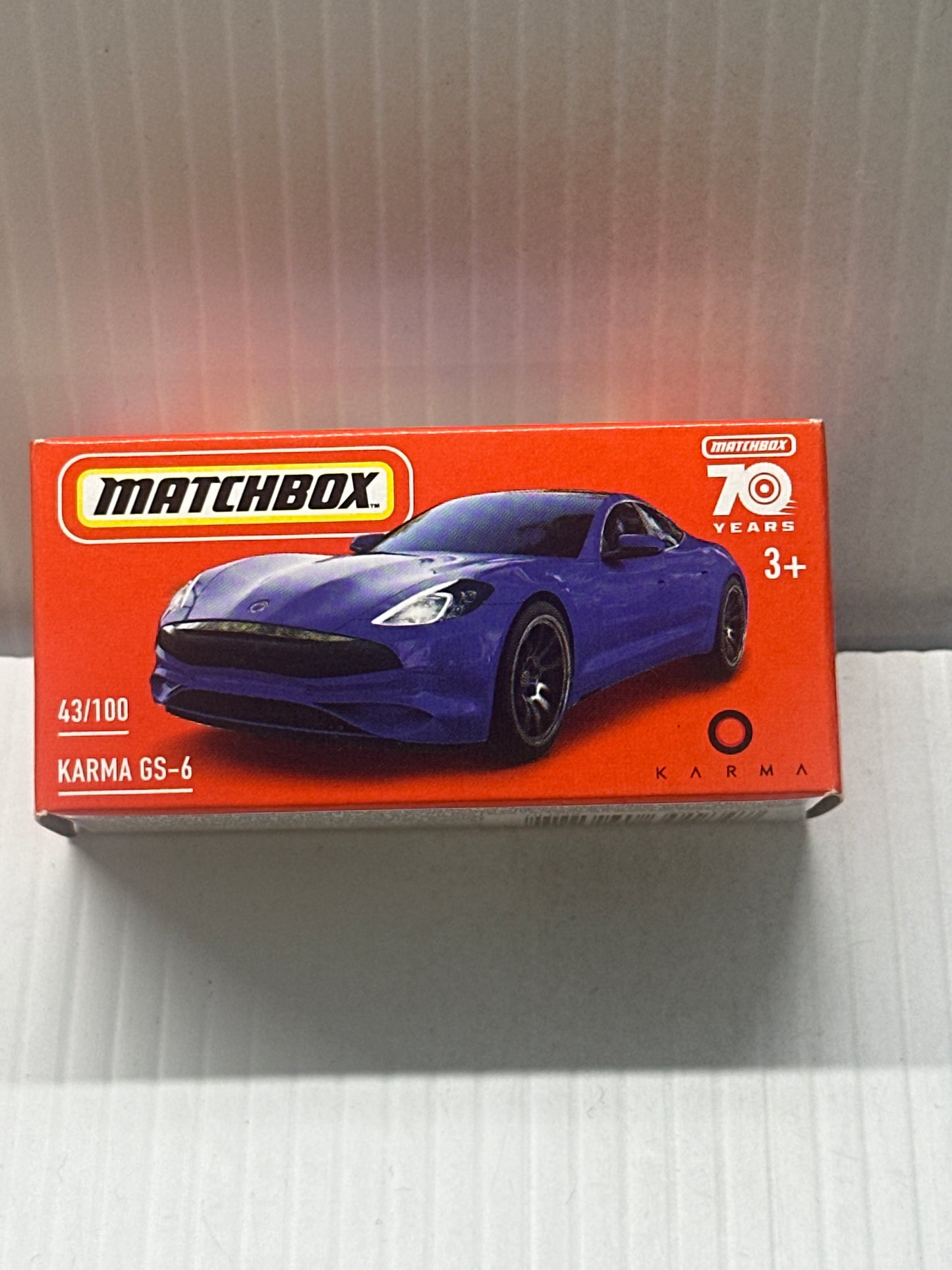 2023 MATCHBOX Power Grab #43 - Karma GS-6 (Blue)