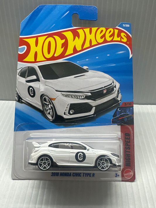 Hot Wheels Mainline 2018 Honda Civic Type R Night Speed 3/10