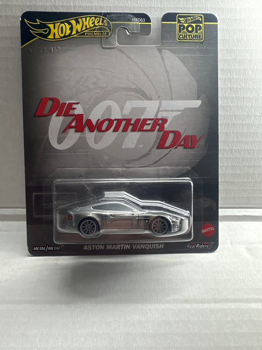 Hot Wheels Premium Pop Culture 007 Die Another Day Aston Martin Vanquish