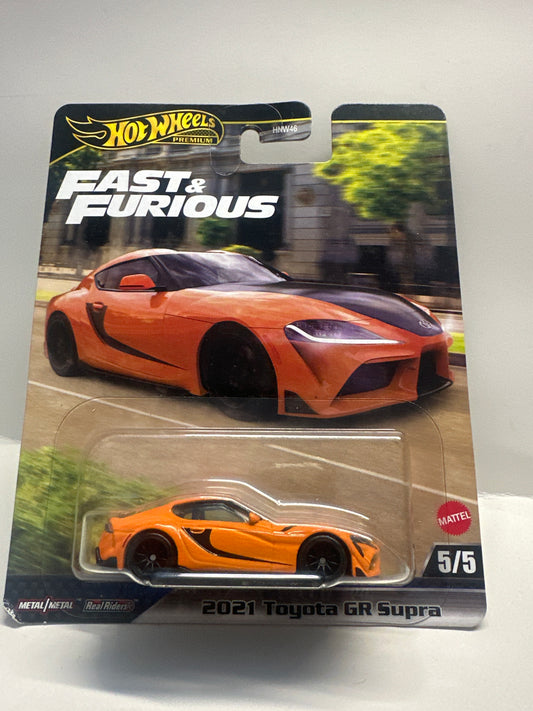 Hot Wheels 2021 Toyota GR Supra Fast and Furious 5/5