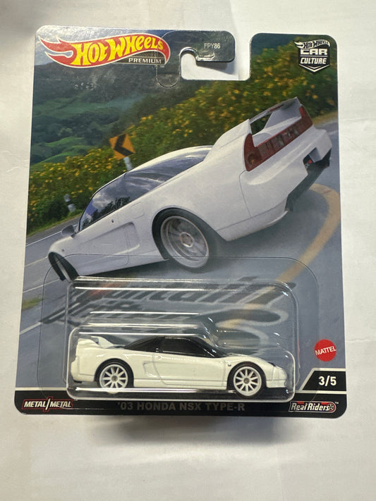 Hot Wheels 2022 Car Culture Mountain Drifters '03 Honda NSX Type R
