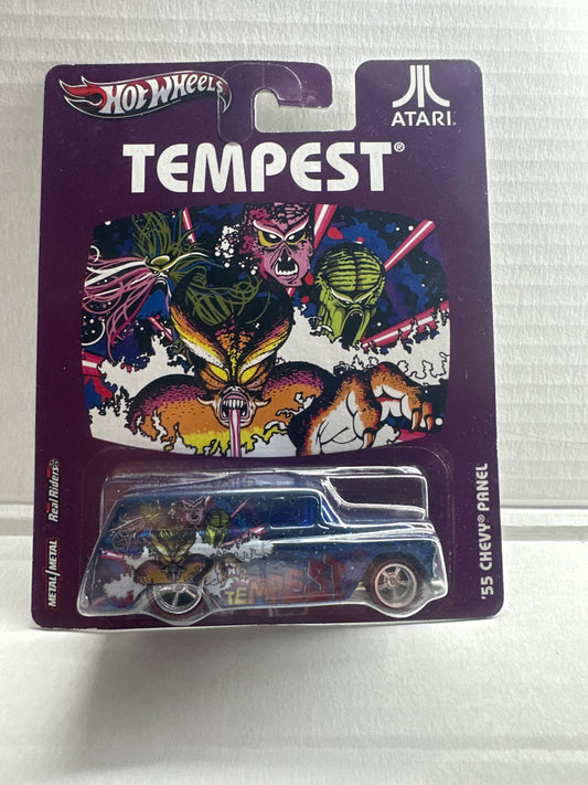 2012 Hot Wheels Atari Tempest '55 Chevy Panel; Has some shelf wear