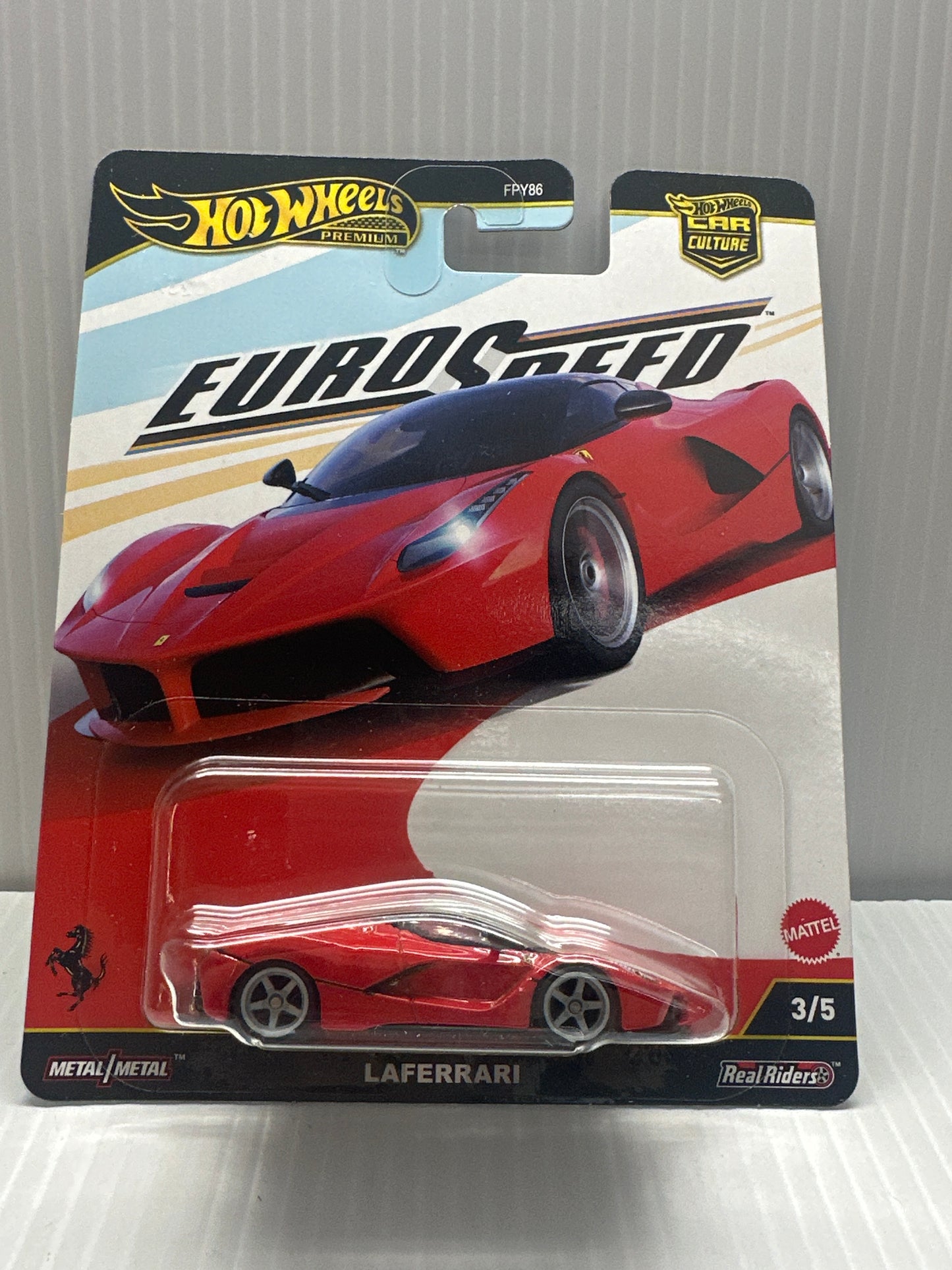 2025 Hot Wheels Premium FERRARI LAFERRARI Euro Speed Car Culture LaF 250 gto f40