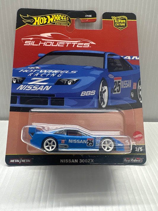 HOT WHEELS NISSAN 300ZX SILHOUETTES CAR CULTURE PREMIUM