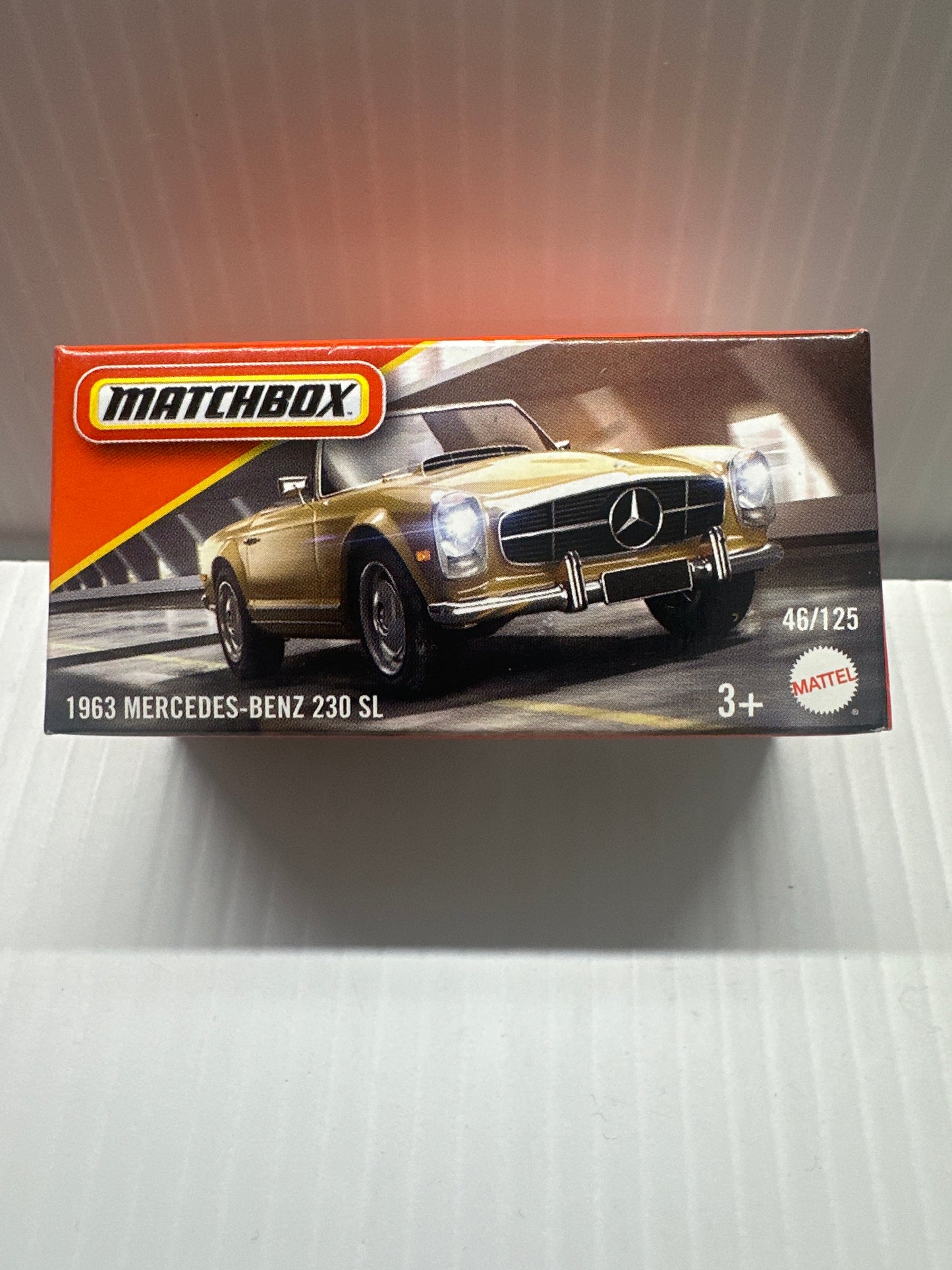 Matchbox 1963 Mercedes Benz 230 SL Gold #46