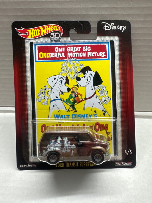 Hot Wheels Disney 101 Dalmatians Ford Transit Supervan