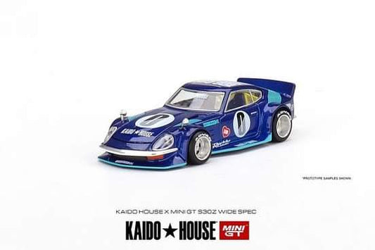 Kaidohouse Mini Gt Datsun Fairlady Z Widebody Spec Blue