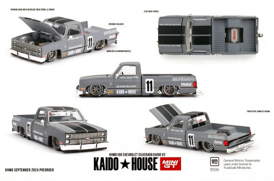 Kaido House x Mini GT 1:64 Chevrolet Silverado KAIDO V2 no160