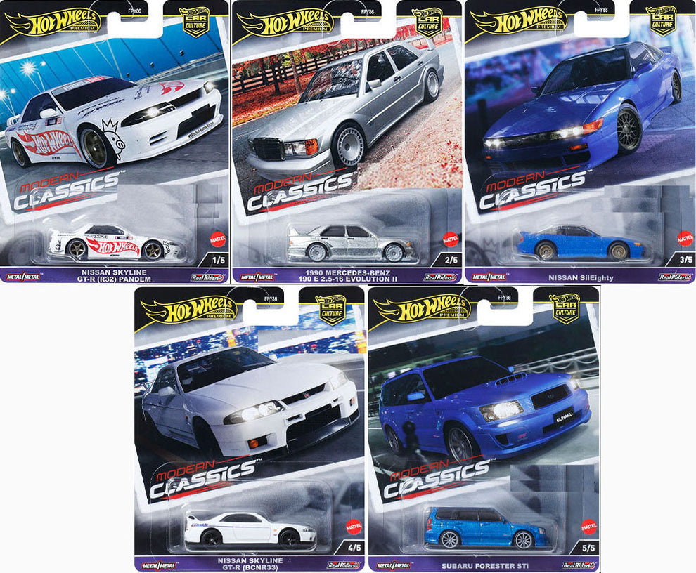 Hot wheels Premium 2024 Car Culture Modern classics Factory double taped sealed case