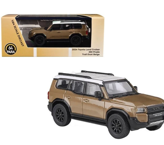 64 Para 1/64 Toyota Land Cruiser LC 250 Prado LHD Trail Dust Beige
