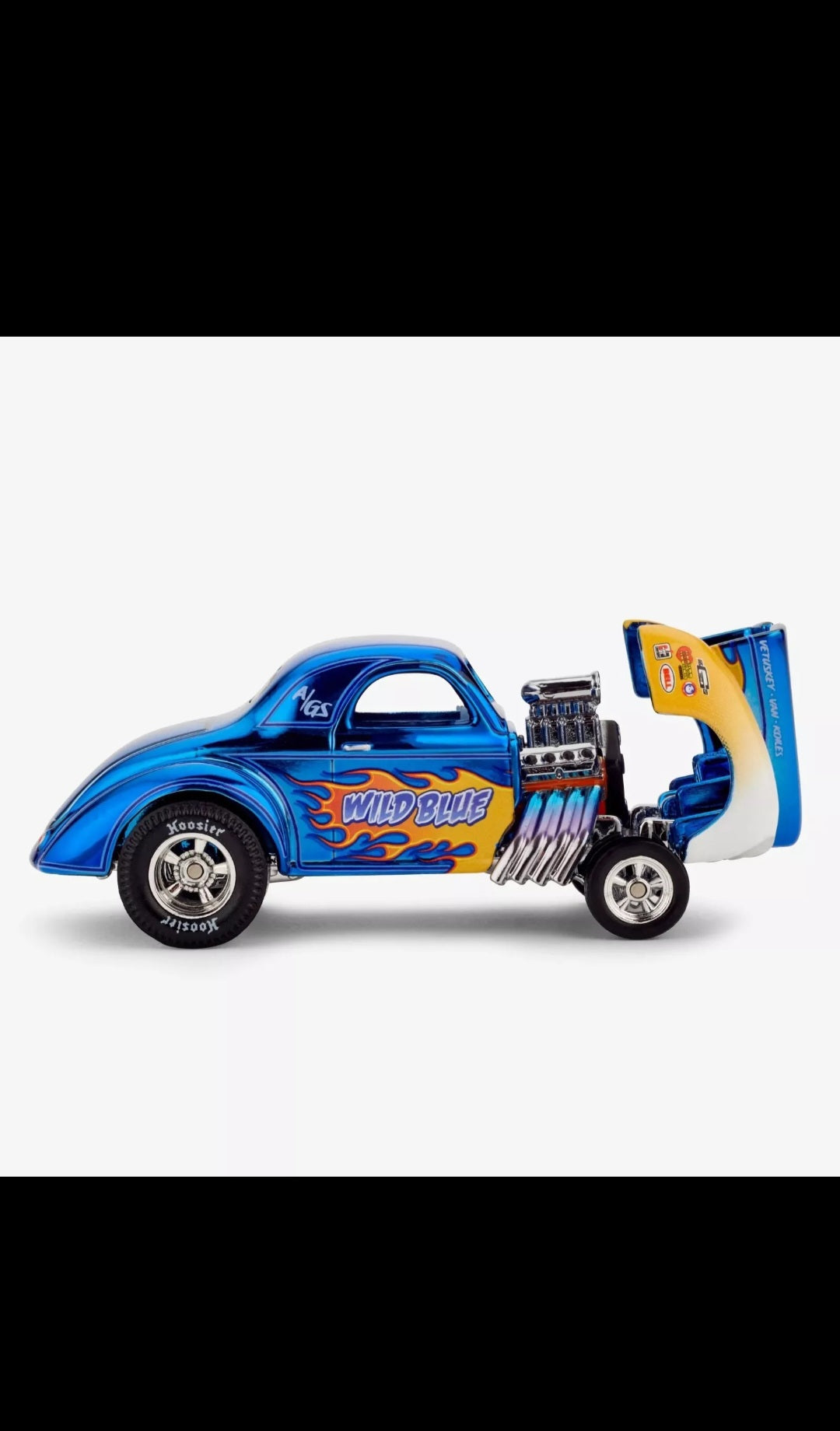 Hot Wheels RLC 2020 Selections Series '41 Willys Gasser Wild Blue Hot Rod Kustom
