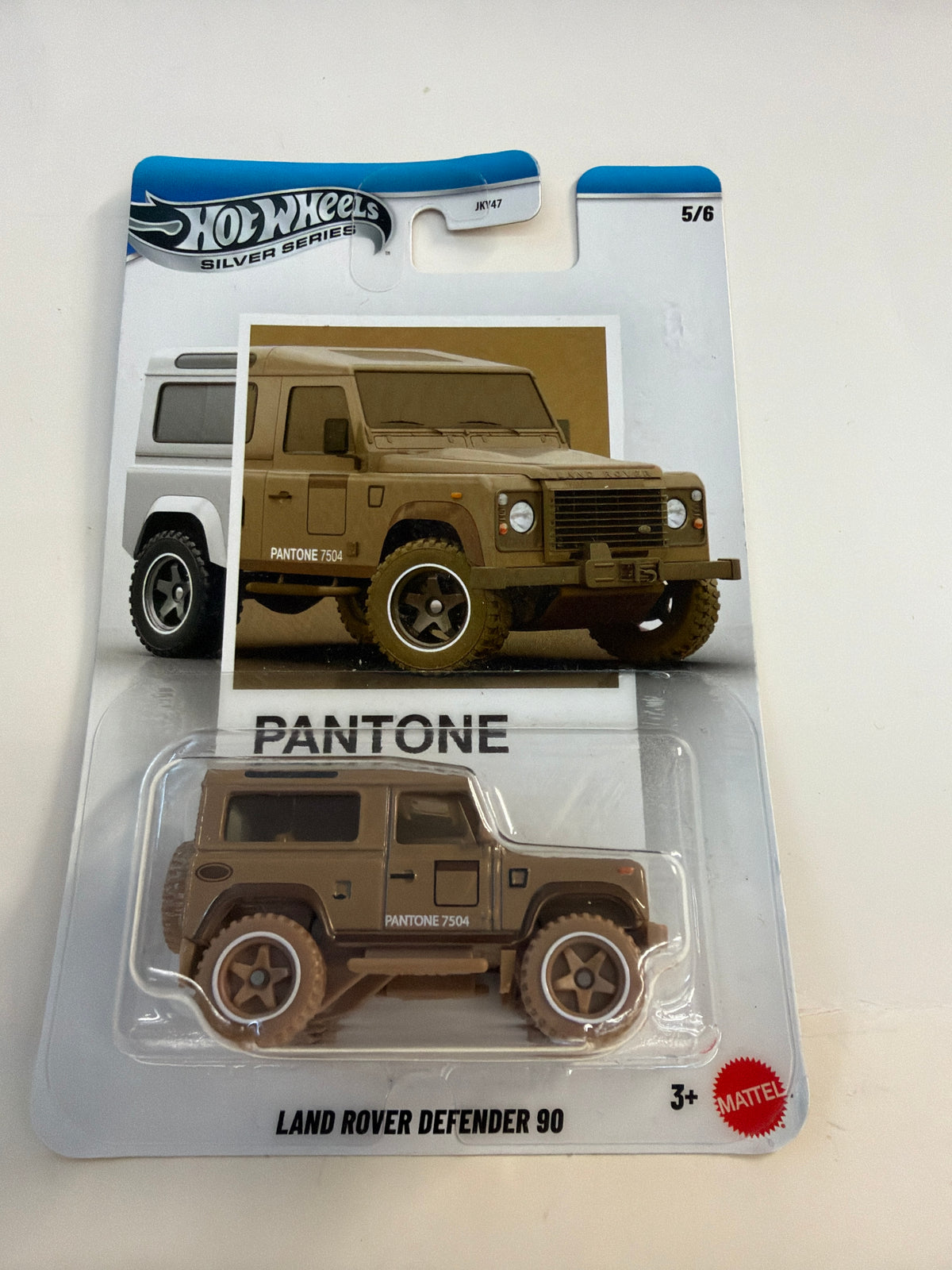 2026 Hot Wheels Silver Series LAND ROVER DEFENDER 90 5/6 Pantone