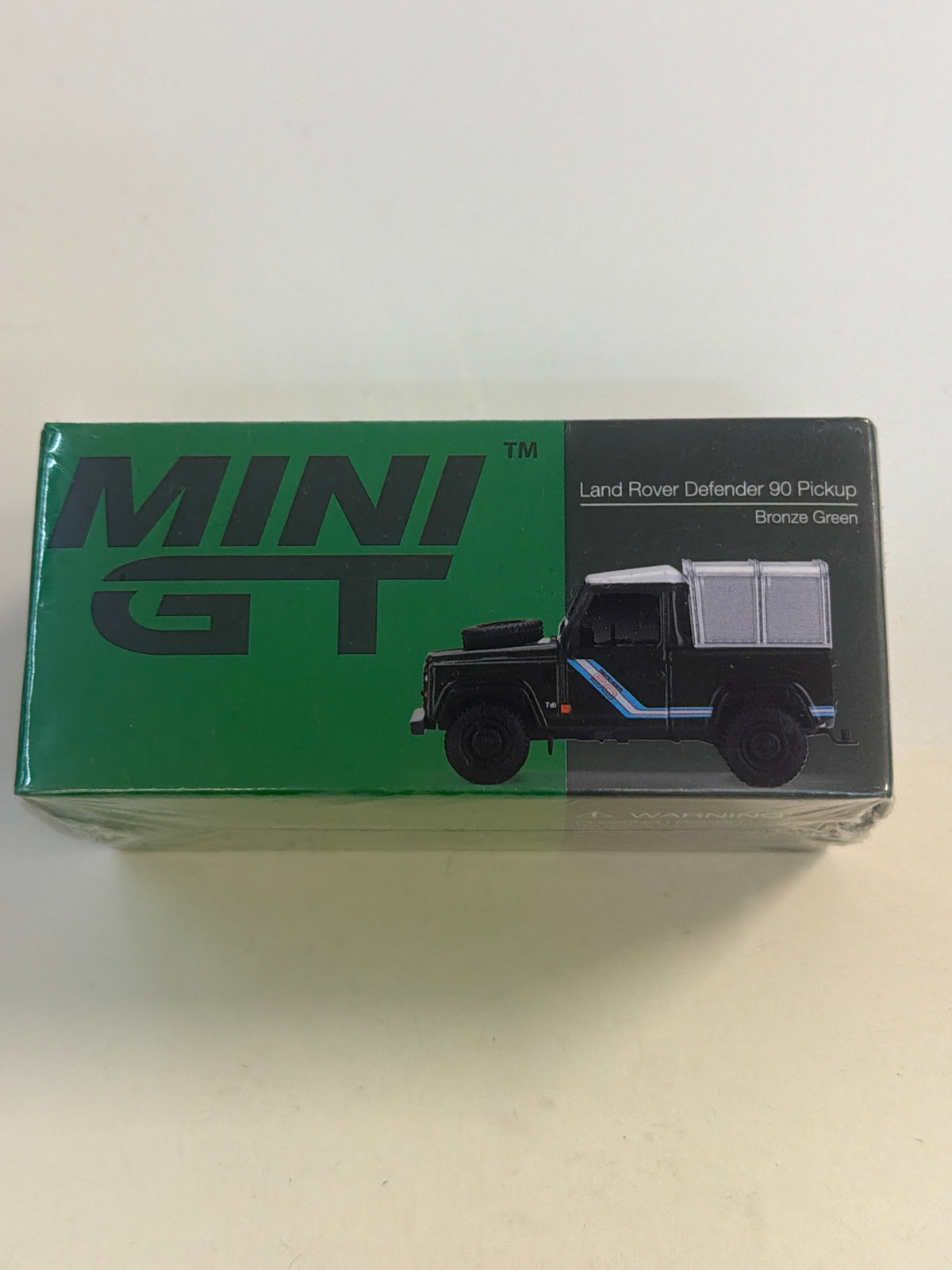 Mini GT LAND ROVER Defender 90 Pick up - bronze green - Mini GT 1:64