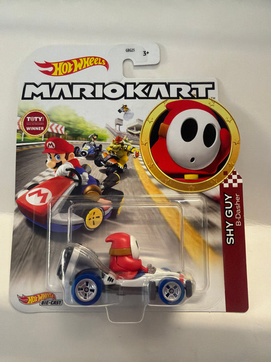 Hot Wheels Shy Guy B-Dasher Mario Kart Diecast 2018
