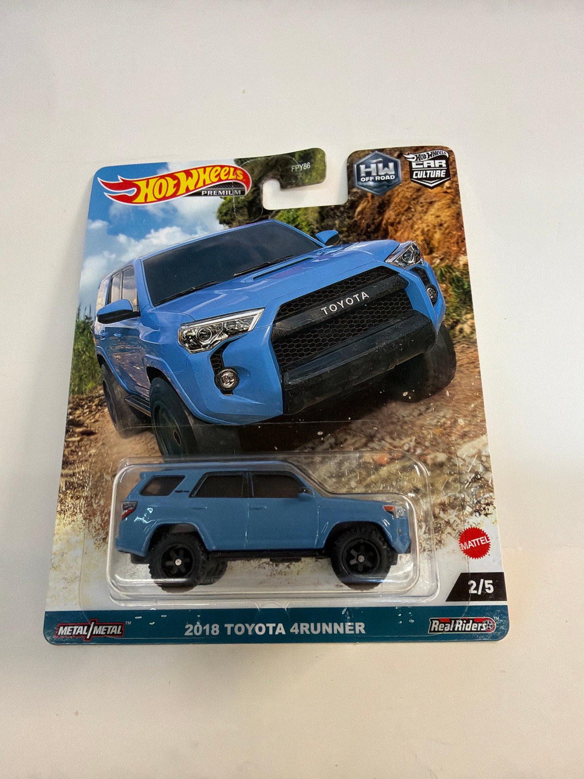 2023 Hot Wheels Premium Off Road 2018 Toyota 4Runner car culture