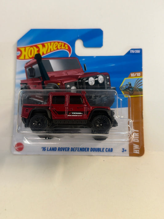 Hot Wheels 2025 2015 LAND ROVER DEFENDER double cab short card