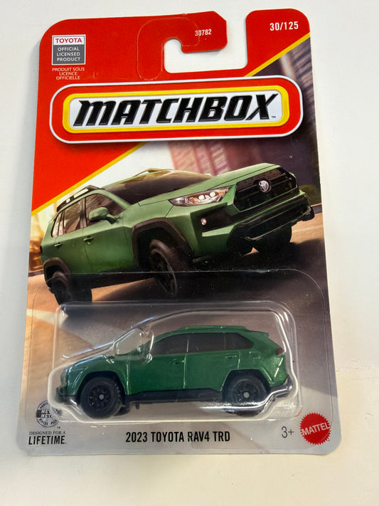 2026 Matchbox #30 2023 Toyota RAV4 TRD CYPRESS (GREEN METALLIC)