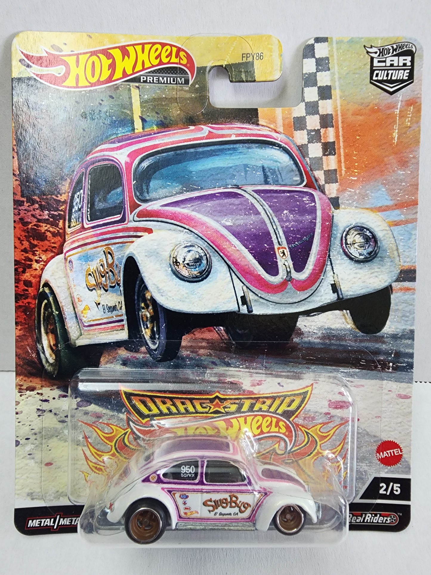 Hot wheels Premium Dragstrip Demons Volkswagen classic bug
