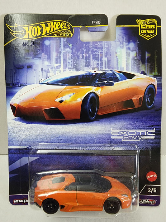 Hot wheels Premium Exotic Envy Lamborghini reventon Roadster